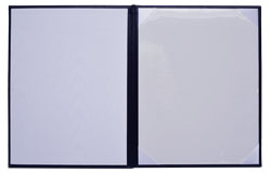 white paper and moire fabric diploma cover linings